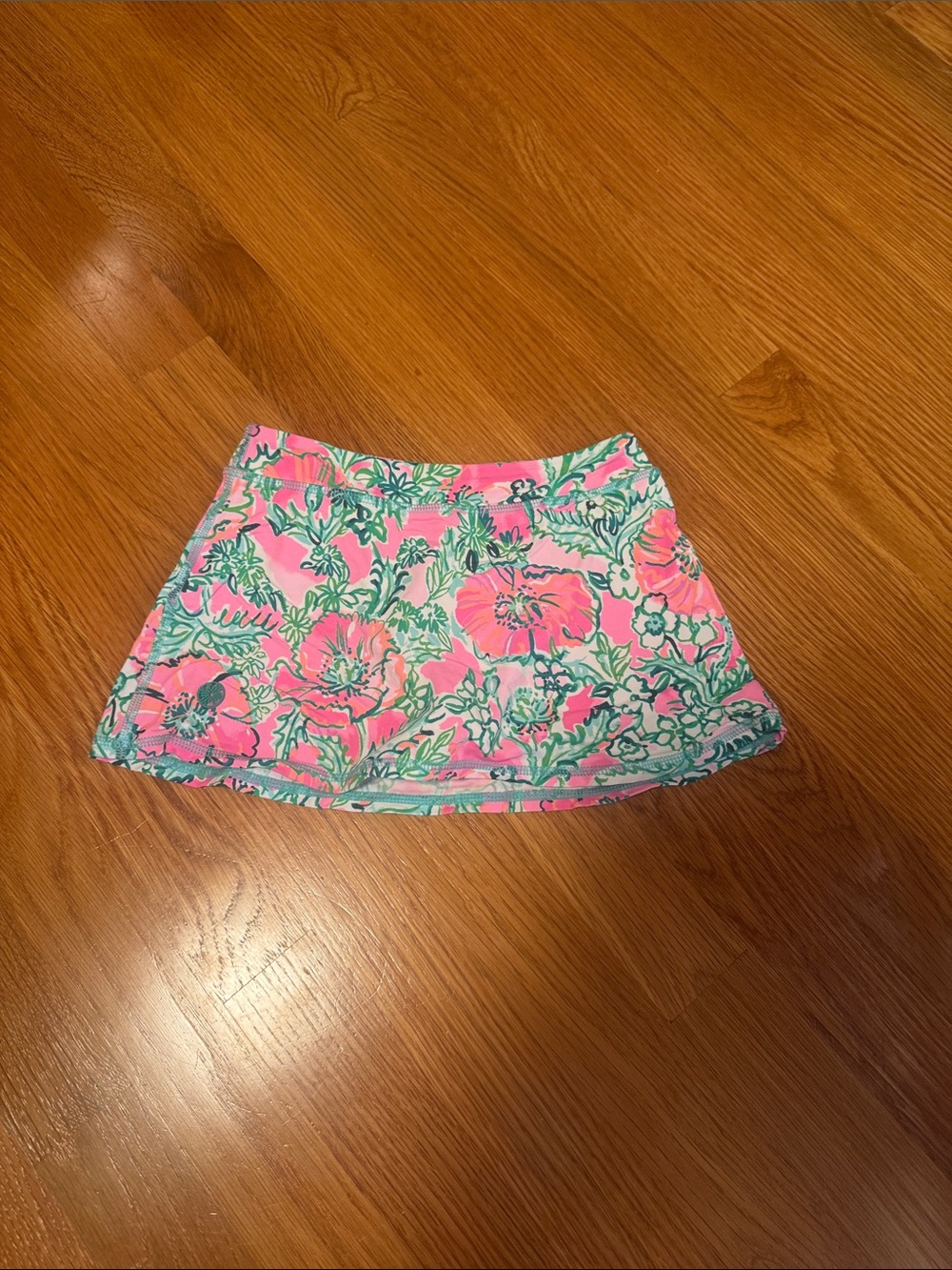 Lilly Pulitzer Pink Floral Girls Skort